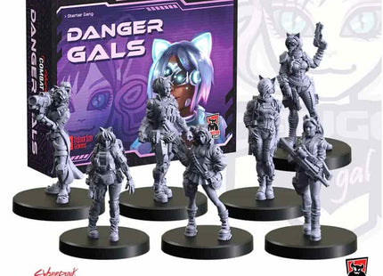 Gamers Guild AZ Monster Fight Club Cyberpunk Red: Combat Zone: Danger Gals Faction Starter Box (Pre-Order) GTS