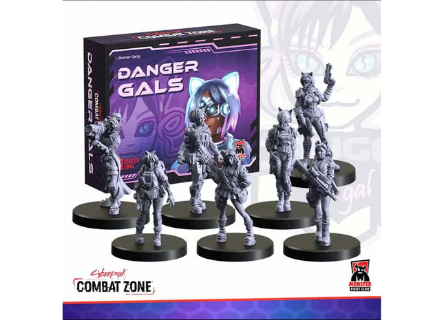 Gamers Guild AZ Monster Fight Club Cyberpunk Red: Combat Zone: Danger Gals Faction Starter Box (Pre-Order) GTS
