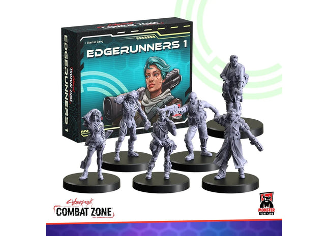 Gamers Guild AZ Monster Fight Club Cyberpunk RED: Combat Zone - Edgerunners 1 Starter AGD