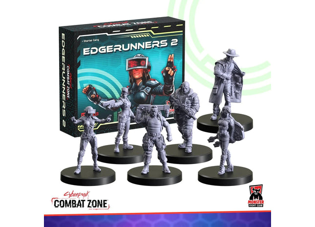 Gamers Guild AZ Monster Fight Club Cyberpunk RED: Combat Zone - Edgerunners 2 Starter AGD