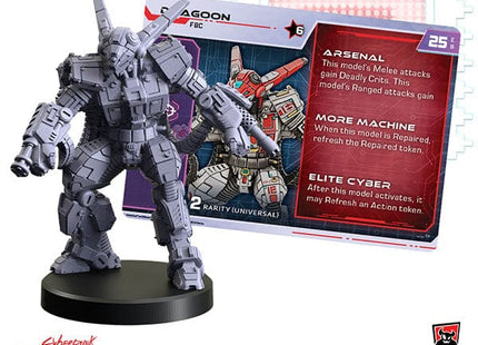 Gamers Guild AZ Monster Fight Club Cyberpunk RED: Combat Zone - Going Metal Full Body Conversion Kit (Pre-Order) PHD