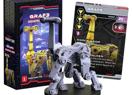 Gamers Guild AZ Monster Fight Club Cyberpunk RED: Combat Zone - Graf3 Industrial Robot (Pre-Order) ACD Distribution