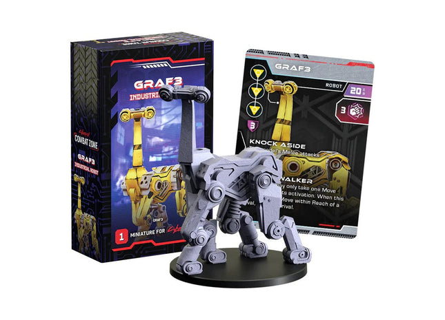 Gamers Guild AZ Monster Fight Club Cyberpunk RED: Combat Zone - Graf3 Industrial Robot (Pre-Order) ACD Distribution