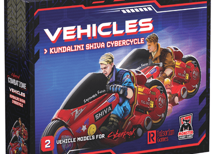 Gamers Guild AZ Monster Fight Club Cyberpunk RED: Combat Zone - Kundalini Shiva Cybercycle (Pre-Order) AGD