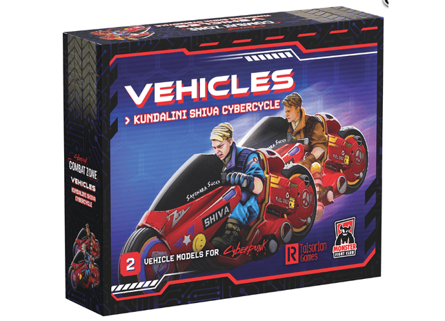 Gamers Guild AZ Monster Fight Club Cyberpunk RED: Combat Zone - Kundalini Shiva Cybercycle (Pre-Order) AGD