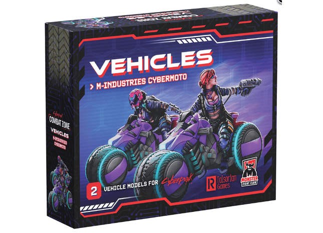 Gamers Guild AZ Monster Fight Club Cyberpunk RED: Combat Zone - M-Industries Cybermoto (Pre-Order) AGD