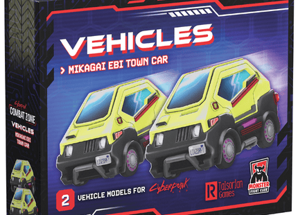 Gamers Guild AZ Monster Fight Club Cyberpunk RED: Combat Zone - Makigai Ebi Town Car (Pre-Order) AGD