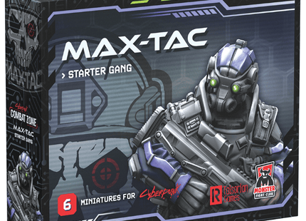 Gamers Guild AZ Monster Fight Club Cyberpunk RED: Combat Zone - MAX-TAC Starter Gang (Pre-Order) AGD