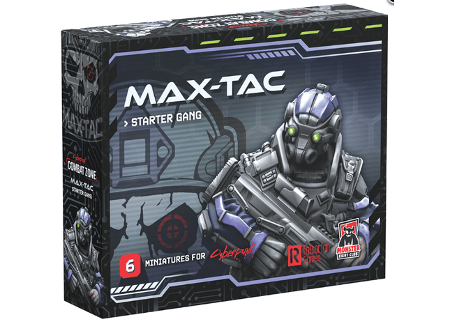 Gamers Guild AZ Monster Fight Club Cyberpunk RED: Combat Zone - MAX-TAC Starter Gang (Pre-Order) AGD