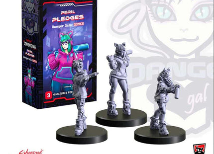 Gamers Guild AZ Monster Fight Club Cyberpunk Red: Combat Zone: Peril Pledges (Danger Gals Gonks) (Pre-Order) GTS