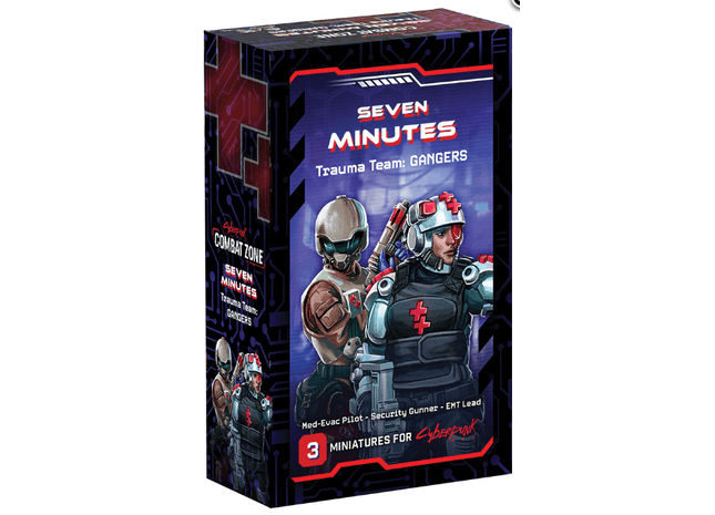 Gamers Guild AZ Monster Fight Club Cyberpunk RED: Combat Zone - Seven Minutes, Trauma Team Gangers (Pre-Order) AGD