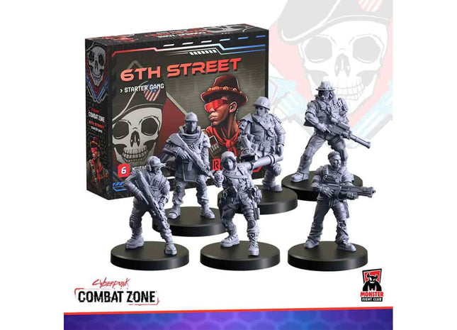 Gamers Guild AZ Monster Fight Club Cyberpunk Red: Combat Zone: Sixth Street Faction Starter Box (Pre-Order) GTS
