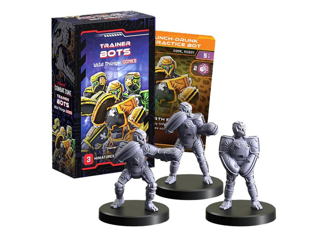 Gamers Guild AZ Monster Fight Club Cyberpunk RED: Combat Zone - Trainer Bots: Wild Things GONKS ACD Distribution