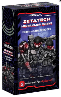Gamers Guild AZ Monster Fight Club Cyberpunk RED: Combat Zone - Zetatech Herakles Crew, Edgerunner Gangers (Pre-Order) AGD