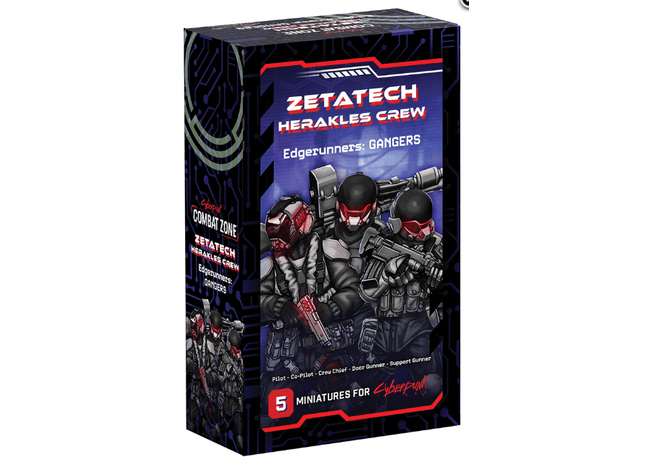 Gamers Guild AZ Monster Fight Club Cyberpunk RED: Combat Zone - Zetatech Herakles Crew, Edgerunner Gangers (Pre-Order) AGD