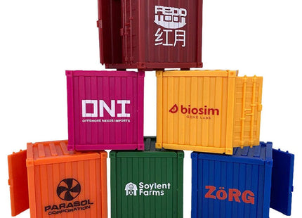 Gamers Guild AZ Monster Fight Club Monster Scenery - Cargo Containers: 10' Containers (Pre-Order) ACD Distribution