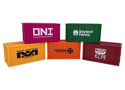 Gamers Guild AZ Monster Fight Club Monster Scenery - Cargo Containers: 20' Containers (Pre-Order) ACD Distribution