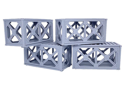 Gamers Guild AZ Monster Fight Club Monster Scenery - Cargo Containers: Bridges & Connectors (Pre-Order) ACD Distribution