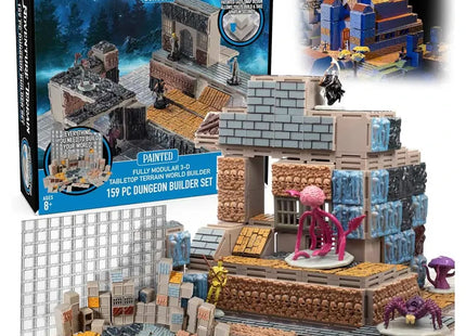 Gamers Guild AZ Monster Protectors Monster Adventure Terrain: Dungeon Builder Set (Painted) ACD Distribution