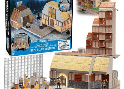 Gamers Guild AZ Monster Protectors Monster Adventure Terrain: Village Builder Set (Painted) ACD Distribution