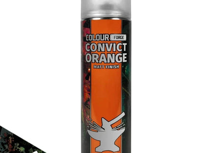 Gamers Guild AZ Monument Hobbies Colour Forge Spray: Convict Orange (500ml) (Pre-Order) Monument Hobbies
