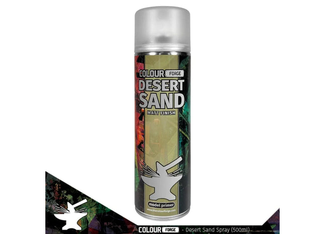Gamers Guild AZ Monument Hobbies Colour Forge Spray: Desert Sand (500ml) (Pre-Order) Monument Hobbies