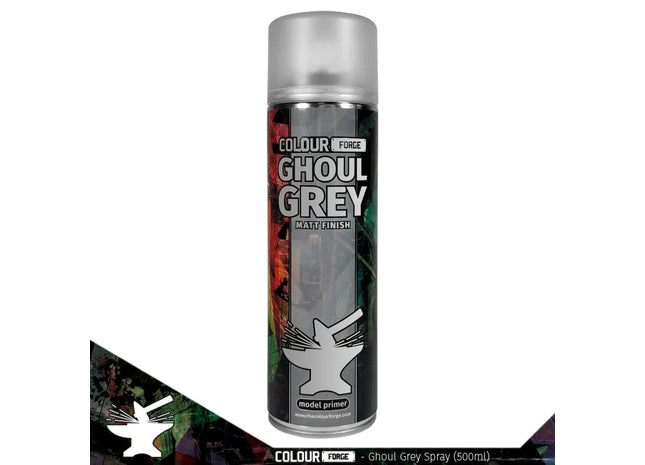 Gamers Guild AZ Monument Hobbies Colour Forge Spray: Ghoul Grey (500ml) (Pre-Order) Monument Hobbies