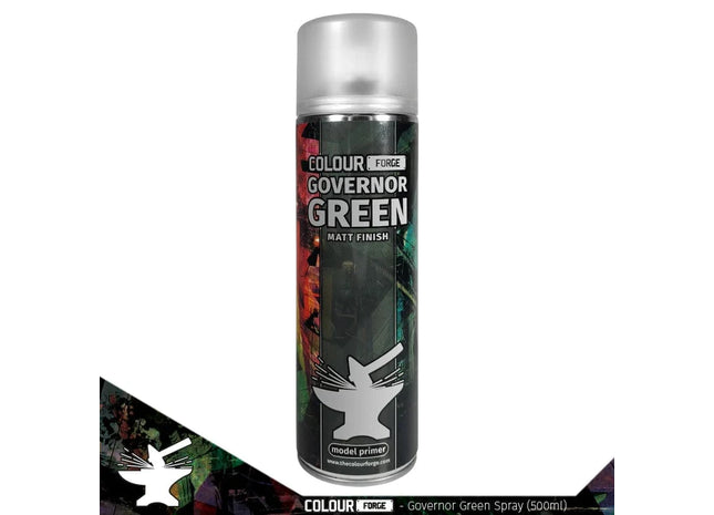 Gamers Guild AZ Monument Hobbies Colour Forge Spray: Governor Green (500ml) (Pre-Order) Monument Hobbies
