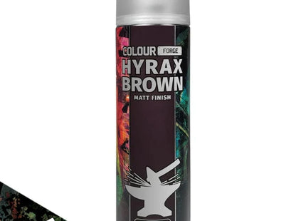 Gamers Guild AZ Monument Hobbies Colour Forge Spray: Hyrax Brown (500ml) (Pre-Order) Monument Hobbies