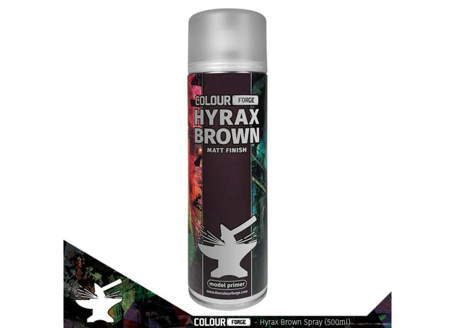 Gamers Guild AZ Monument Hobbies Colour Forge Spray: Hyrax Brown (500ml) (Pre-Order) Monument Hobbies
