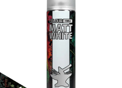 Gamers Guild AZ Monument Hobbies Colour Forge Spray: Matt White (500ml) (Pre-Order) Monument Hobbies