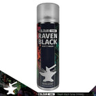 Gamers Guild AZ Monument Hobbies Colour Forge Spray: Raven Black (500ml) (Pre-Order) Monument Hobbies