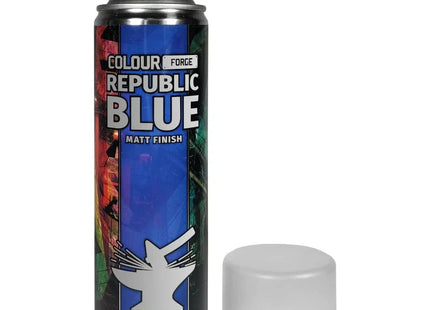 Gamers Guild AZ Monument Hobbies Colour Forge Spray: Republic Blue (500ml) (Pre-Order) Monument Hobbies
