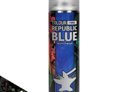 Gamers Guild AZ Monument Hobbies Colour Forge Spray: Republic Blue (500ml) (Pre-Order) Monument Hobbies