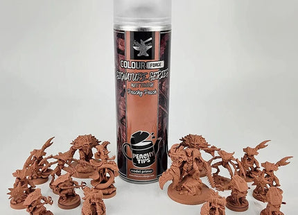 Gamers Guild AZ Monument Hobbies Colour Forge Spray: Signature Series – Peachy Peach (500ml) (Pre-Order) Monument Hobbies