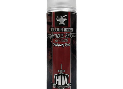 Gamers Guild AZ Monument Hobbies Colour Forge Spray: Signature Series – Reliquary Red (500ml) (Pre-Order) Monument Hobbies