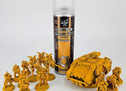 Gamers Guild AZ Monument Hobbies Colour Forge Spray: Signature Series – Valrak Yellow (500ml) (Pre-Order) Monument Hobbies