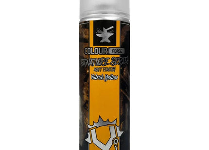 Gamers Guild AZ Monument Hobbies Colour Forge Spray: Signature Series – Valrak Yellow (500ml) (Pre-Order) Monument Hobbies