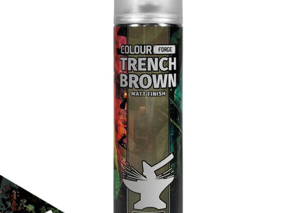 Gamers Guild AZ Monument Hobbies Colour Forge Spray: Trench Brown (500ml) (Pre-Order) Monument Hobbies