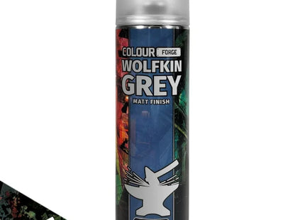 Gamers Guild AZ Monument Hobbies Colour Forge Spray: Wolfkin Grey (500ml) (Pre-Order) Monument Hobbies