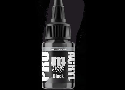 Gamers Guild AZ Monument Hobbies Pro Acryl: 1-Step Paint: Black (Pre-Order) Monument Hobbies