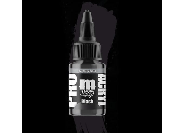 Gamers Guild AZ Monument Hobbies Pro Acryl: 1-Step Paint: Black (Pre-Order) Monument Hobbies