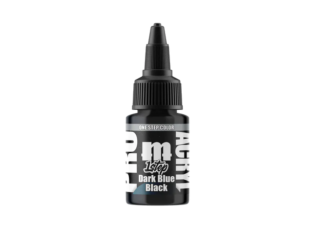 Gamers Guild AZ Monument Hobbies Pro Acryl: 1-Step Paint: Dark Blue Black Monument Hobbies