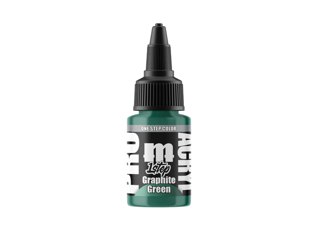 Gamers Guild AZ Monument Hobbies Pro Acryl: 1-Step Paint: Graphite Green Monument Hobbies