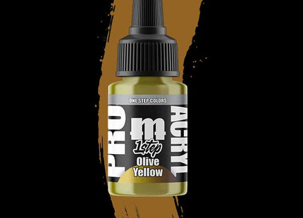 Gamers Guild AZ Monument Hobbies Pro Acryl: 1-Step Paint: Olive Yellow (Pre-Order) Monument Hobbies