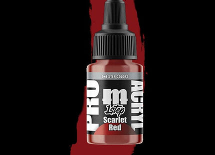 Gamers Guild AZ Monument Hobbies Pro Acryl: 1-Step Paint: Scarlet Red (Pre-Order) Monument Hobbies