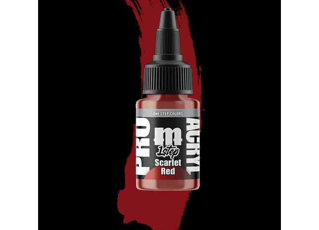Gamers Guild AZ Monument Hobbies Pro Acryl: 1-Step Paint: Scarlet Red (Pre-Order) Monument Hobbies