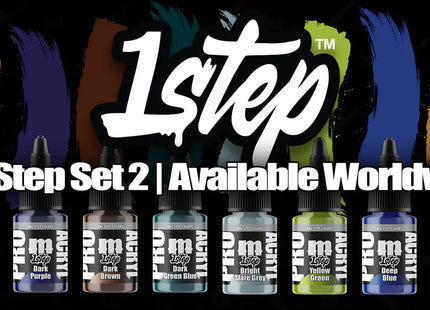 Gamers Guild AZ Monument Hobbies Pro Acryl: 1-Step Paint - Set Two (Pre-Order) Monument Hobbies