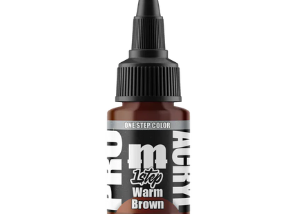 Gamers Guild AZ Monument Hobbies Pro Acryl: 1-Step Paint: Warm Brown Monument Hobbies