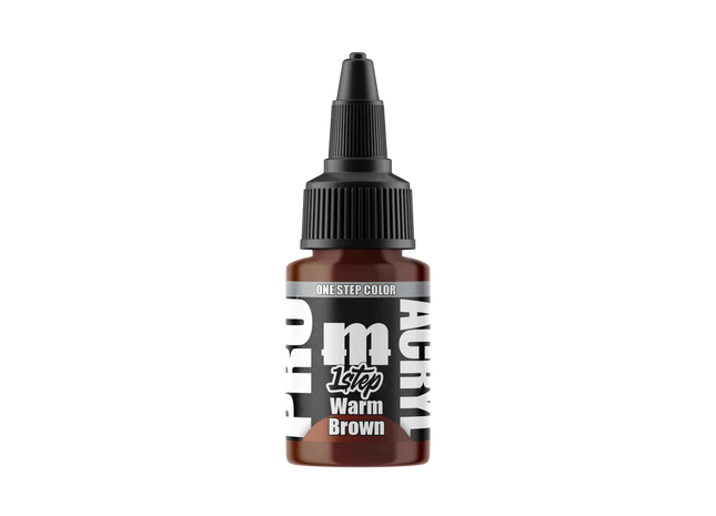 Gamers Guild AZ Monument Hobbies Pro Acryl: 1-Step Paint: Warm Brown Monument Hobbies